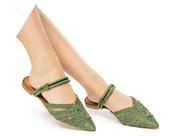 Mule 2 em 1 Feminina Valentina 373266 Crochê