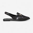 Mule Bebecê Feminino Verniz Preto