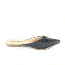 Mule Bico Fino Preto