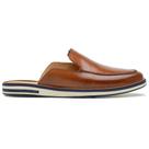 Mule Casual Masculino Caramelo em Couro 59710