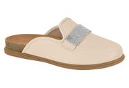 Mule clog beira rio conforto com strass - 4317101