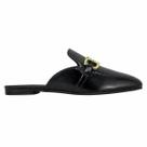 Mule Feminino Beira Rio Fivela Dourada Bico Quadrado 4323.115