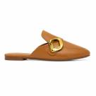 Mule Feminino Beira Rio Preto Fivela Dourada Mule Feminino Beira Rio Preto Fivela Dourada