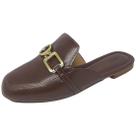Mule Feminino Bico Fino Confortável Elegante Macia Beira Rio