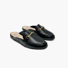 Mule feminino lizi e lizi preto 302.4044