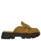 Mule Feminino Modare com Fivela Dourada Solado Tratorado