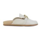 Mule Feminino Moleca Branco Off - 57431