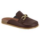 Mule Feminino Moleca Corrente Detalhe Dourado