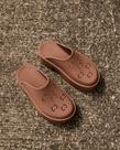 Mule Feminino Sandalia Rasteira Sola Alta Tratorada Macia Confortavel Calce Facil Mule Feminino Sandalia Rasteira Sola Alta Tratorada Macia Confortavel Calce Facil