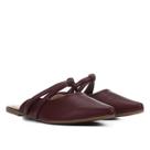 Mule Jelly Bean Nó Bico Fino Feminino