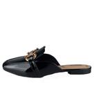 Mule Loafer Dakota Com Fivela Metalizada Original Elegante