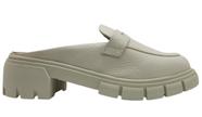 Mule Mocassim Tratorado em Couro Fragatta 602
