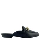 Mule Piccadilly Feminino Confortável Elegante Metal