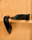 Mule Salto Bloco Preto