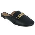 Mule Sapatilha Feminina Bico Quadrado Flat Macio Via Angel 44.03