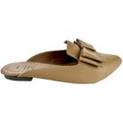 Mule Sapatilha Napa Com Detalhe Laço Reto - ULLY