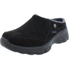 Mule Slip-On Feminino Skechers Easy Going Preto Cinza UK 7 Larga