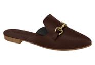 Mule Social Beira Rio Fivela Conforto 41341017 Cor:ConhaqueTamanho:36