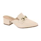 Mule Tamanco Feminino Modare Salto Grosso Bico Fino Fivela Mule Tamanco Feminino Modare Salto Grosso Bico Fino Fivela