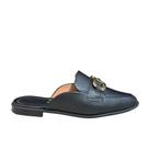 Mule Vizzano 1376.118 Feminino Casual Fivela Dourada Preto