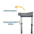 Muleta Axilar 3 em 1 - Hidrolight