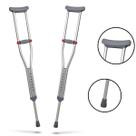 Muleta Axilar para Idoso Adulto Alumínio Ajustável P M G 130kg Resistente Par Hidrolight