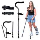 Muletas Millennial Medical In-motion Pro dobráveis de tamanho alto