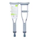 Muletas para axilas ajustáveis de alumínio para crianças McKesson 66-86 cm