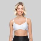 Mulher Elástica Sport Top Fitness Lara Branco Academia Mulher Elástica Sport Top Fitness Lara Branco Academia