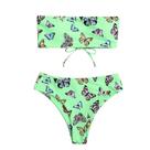 Mulheres New Split Swimsuit Sexy Butterfly Printed Swimsuit