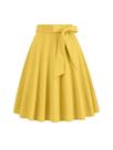 Mulheres verão midi saia longa sólida elegante faldas cintura alta uma linha 50s saias de balanço Mulheres verão midi saia longa sólida elegante faldas cintura alta uma linha 50s saias de balanço