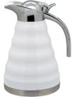 MULLER GARRAFA TÉRMICA 23x18x14cm 1,2L INOX BRANCO PAREDE DUPLA