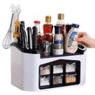 Multi Organizador De Cozinha Kitchen Easy Porta Tempero - Branco