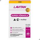 Multi Vitaminas A-Z + Mulher Super Formula 60 Comprimidos Lavitan