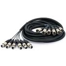 Multicabos com Conectores XLR 6 Vias Amphenol - 30 Metros