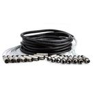 Multicabos XLR 8 Vias Santo Angelo - 2 Metros