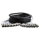 Multicabos XLR 8 Vias Santo Angelo - 5 Metros