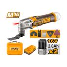 Multiferramenta Oscilante INGCO Bateria 16V M16 Multiferramenta Oscilante INGCO Bateria 16V M16