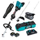 Multifuncional 18V c/Implementos Roçadeira, Rodo e Soprador Makita DUX60ZM3-ACC220