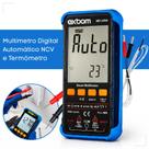 Multímetro Digital Automático True RMS 5999 Profissional NCV Display LCD 3