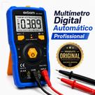 Multimetro Digital Automatico True RMS CAT III 600V NCV Com Lanterna e Backlight