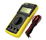 Multimetro digital com capacimetro e beep - capa emborrachada Multimetro digital com capacimetro e beep - capa emborrachada