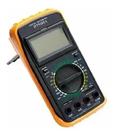 Multímetro Digital Dt-9205a Com Capacímetro Beep Profissional Bip Aviso Sonoro Automotivo Com Cabos Multímetro Digital Dt-9205a Com Capacímetro Beep Profissional Bip Aviso Sonoro Automotivo Com Cabos