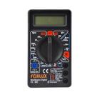 Multímetro Digital Foxlux com Medição de Tensão, Corrente e Resistência, Ideal Para Manutenção Doméstica e Profissional