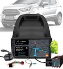 Multimídia 10" Polegadas Ford Ecosport 2018 em Diante Android Bluetooth Espelhamento + Câmera de Ré + Chicote + Adaptador de Antena + Moldura + Interf