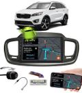 Multimídia 10" Polegadas KIA Sorento 2015 em Diante Android Espelhamento GPS Bluetooth USB + Câmera de Ré + Chicote + Adaptador de Antena