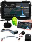 Multimidia 2 Din 9" Polegadas Android HRV 2015 a 2021 2GB + 32GB Comando Volante + Câmera de Ré