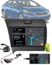 Multimídia 2 Din 9" Polegadas Android Kia Cerato 2013 até 2017 Espelhamento Bluetooth USB + Chicotes + Câmera Ré