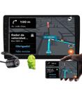 Multimídia 2 Din 9" Polegadas H-Tech HT-9223CA Android 2GB Ram 32GB + Câmera de Ré