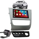Multimídia 7pol Automotivo Bluetooth USB CarPlay e Android Auto Sem Fio Moldura Gol Voyage Saveiro G6 2013 a 2016 Câmera